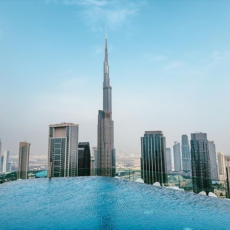 Aliving Luxury 2Br With Infinity Pool At Paramount Hotel Midtown Close To Dubai Mall & Burj Khalifa Экстерьер фото