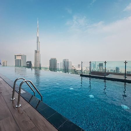 Aliving Luxury 2Br With Infinity Pool At Paramount Hotel Midtown Close To Dubai Mall & Burj Khalifa Экстерьер фото
