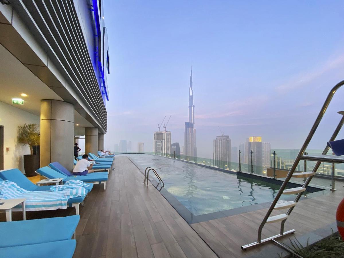 Aliving Luxury 2Br With Infinity Pool At Paramount Hotel Midtown Close To Dubai Mall & Burj Khalifa Экстерьер фото